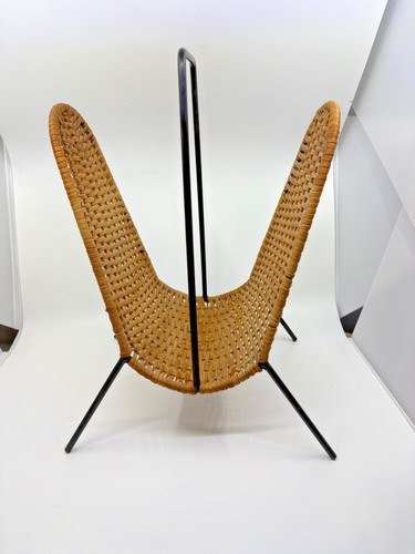 Vintage wicker metal - wicker,