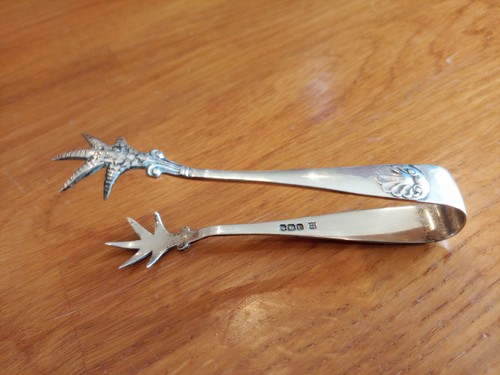 Antique sterling silver sugar - antique,