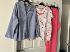 Ladies Pyjamas And Bed Jacket
