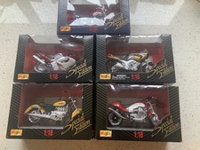 5 Boxed Maisto 1/18 Scale