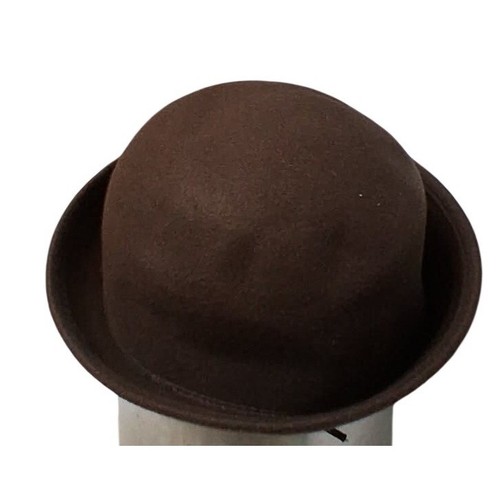 Brown polyester felt - brown,
