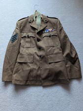 Rifles Regiment British Army NCO No.2 dress uniform and tie. Buttons and badges