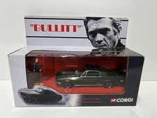 Corgi “Bullitt” 1968 Ford Mustang & Figure