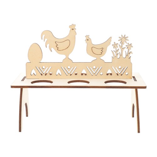 Wooden egg holder household - wooden,