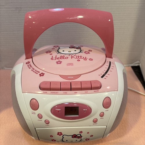 Hello kitty vtg boombox - kitty,