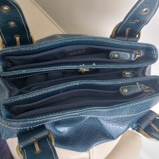 Teal Blue Handbag Next Grab &