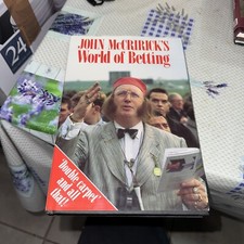 Book : John McCririck's World of Betting signed 