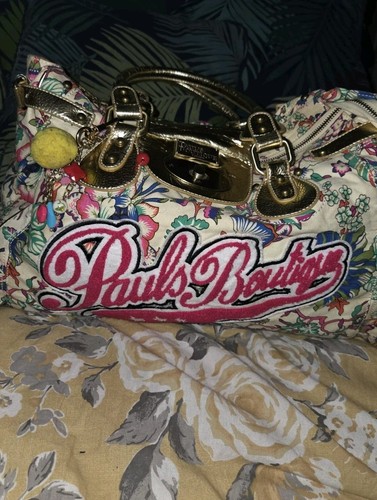 Paul boutique floral gold bag - gold,