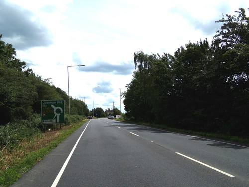 Photo 6x4 a1101 outwell road - a1101,