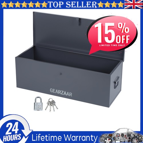 Metal tool box - box, lock