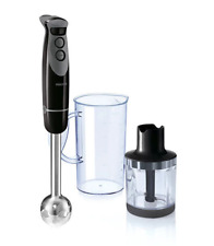 Philips HR1615 Hand Blender Chopper Set Black 650W Viva Collection - New