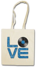 Vinyl love shopping - , bag