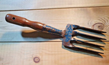 Vintage Garden Hand Fork Old