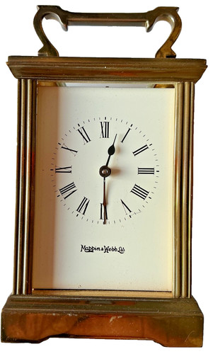 Carriage clock mappin and webb - carriage,
