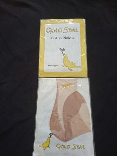 Vtg gold seal - seal, fully
