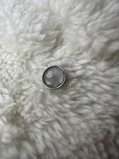 Pandora White Circle Petite Floating Locket Charm