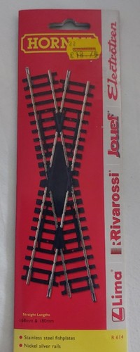Hornby track crossing r614 - crossing,