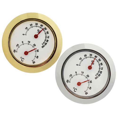 Round mini hygrometer - mini,