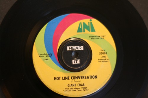 Giant crab hot line - "hot,