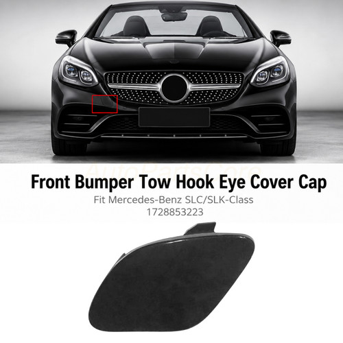 Front bumper tow hook eye - bumper,