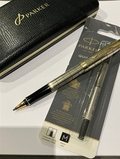 Parker  Sonnet Vermeil “Crocodile”  Rollerball Pen, Silver/Gold Plated Outlay .