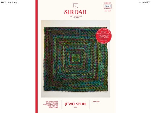 Sirdar jewelspun aran crochet - jewelspun,