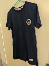 Mens Navy Hype T-shirt Size X-Small 