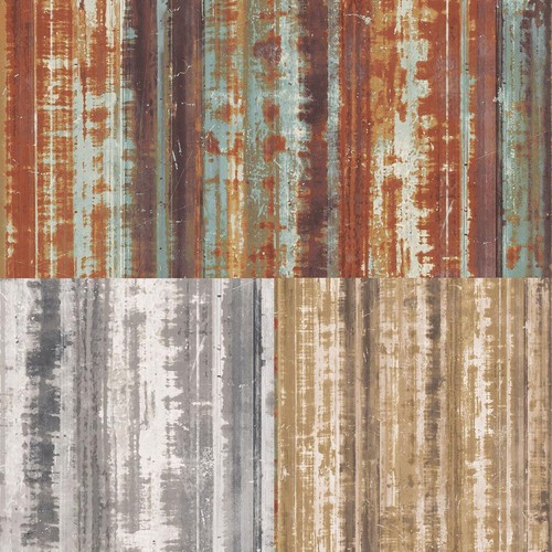 Grunge corrugated metal - grunge,