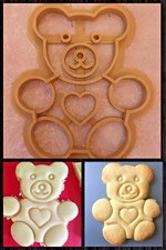 Teddy Bear 3D Printed Cookie
