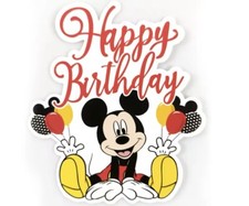 MickymouseTheme Cake Topper