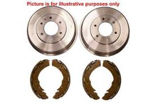 Rear Brake Shoe Set + Pair Of