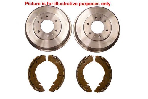 Rear brake shoes - rear,
