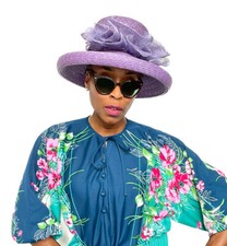 Vintage Wide Brim Hat -