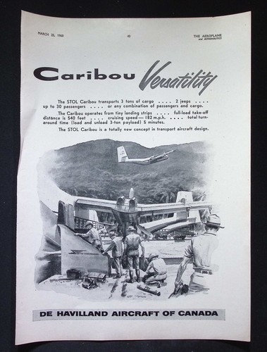 Original 1960 advert - advert, de