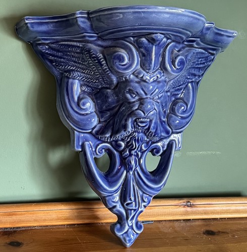 Vintage ceramic gargoyle - vintage,