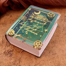 Box Molds with Lid Jewelry Gift Box Mold for Epoxy Resin Casting DIY Jewelry Box