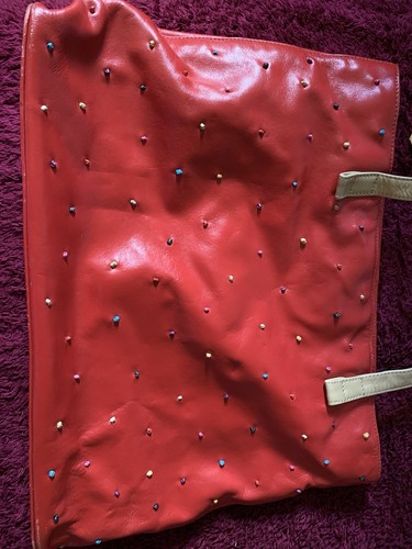 Radley red leather - red, bag