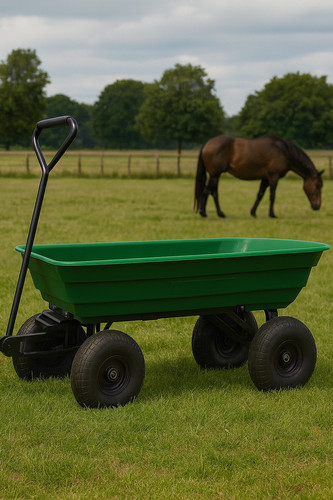 75l tipping garden cart - 300, kg