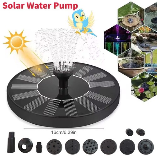 Solar water fountain floating - fountain,