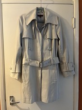 Ladies beige coat size by - 12,