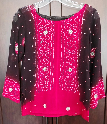 Vintage indian bandhani print - bandhani,