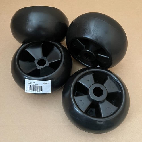 Anti scalp mower - anti, wheel