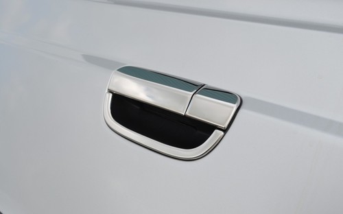 Chrome 3pc rear door - 3pc,