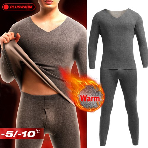 2pcs men thermal underwear set - thermal,