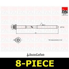Head Bolt Kit FOR PEUGEOT 108