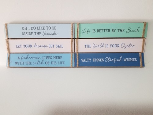 New assorted wooden beach - new,