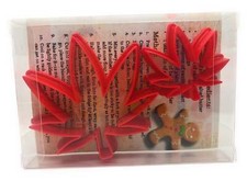 Weed Leaf Cookie Cutter set of 2, Biscuit, Pastry, Fondant Cutter
