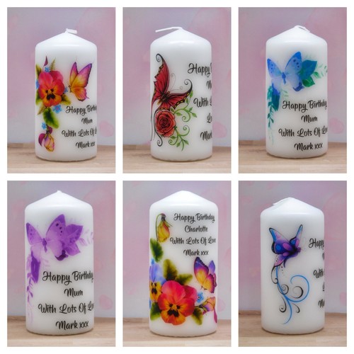 Personalised birthday candle - personalised,