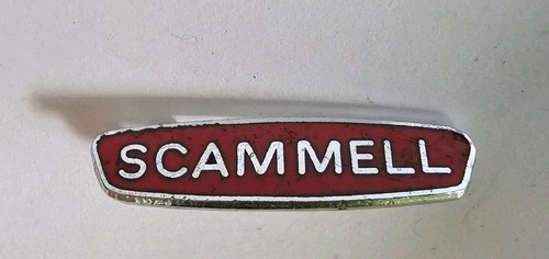 Vintage scammell red enamel - scammell,