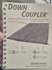 Thermarest DOWN Coupler Kit Adjustable Mattress join 2 Medium mats together 